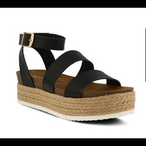 NWOT Patrizia 8.5 Espadrille Sandals
